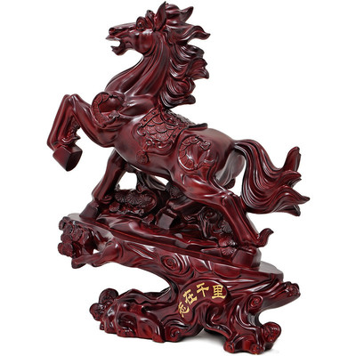 【尤薩系列】2016馬擺件工藝品家居擺設 工藝品裝飾品 商務禮品客廳室內辦公室辦公桌 如圖圖片,高清實拍圖-蘇寧易購